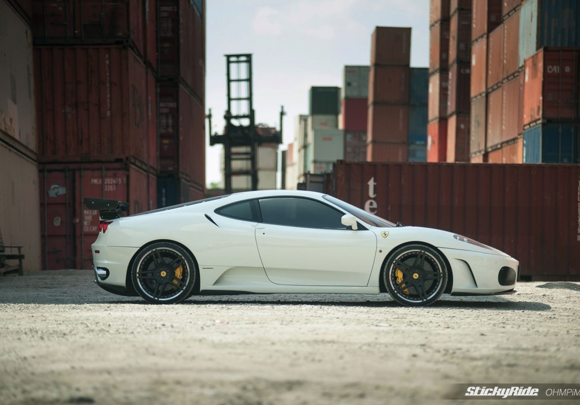 When White Becomes Right on a Ferrari | Novitec Rosso Carbon F430