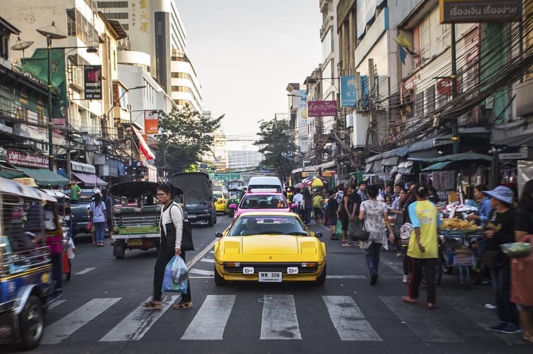 This Ferrari 308 GTB Traces The Streets Of Bangkok Daily